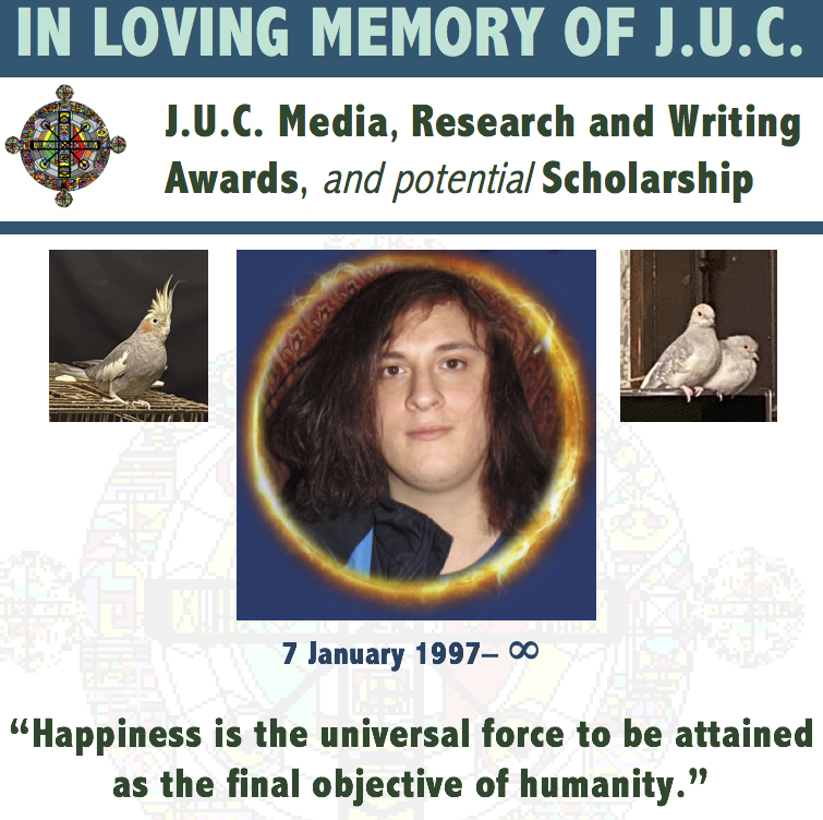In Loving Memory of J.U.C. Media, Research, and Writing Awards